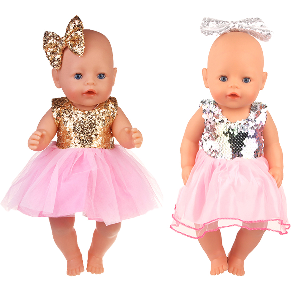 Sequins Dress Doll Clothes For - Baby Products Shop ulasan dan harga