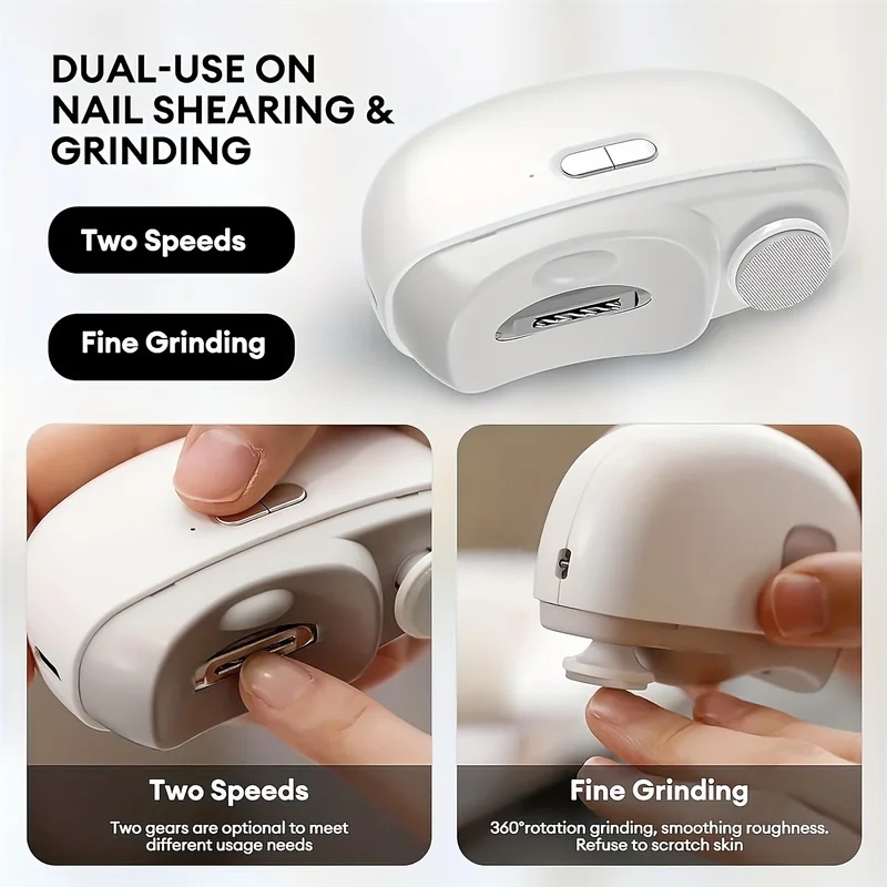 Electric Nail Clipper Cutter 2 - Baby Nail Trimmer Electric ulasan dan harga