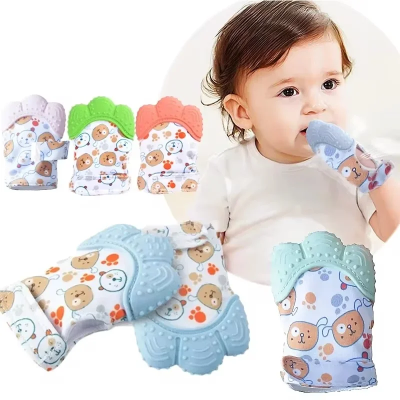 Newborn Teething Silicone Mitt - Teething Mitten Baby ulasan dan harga