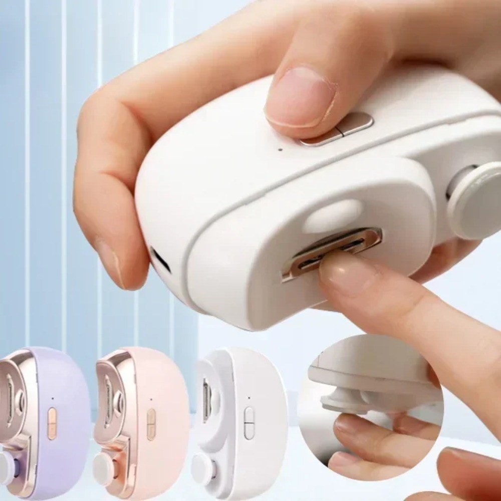 2 In 1 Electric Nail Clippers  - Baby Nail Trimmer Electric ulasan dan harga