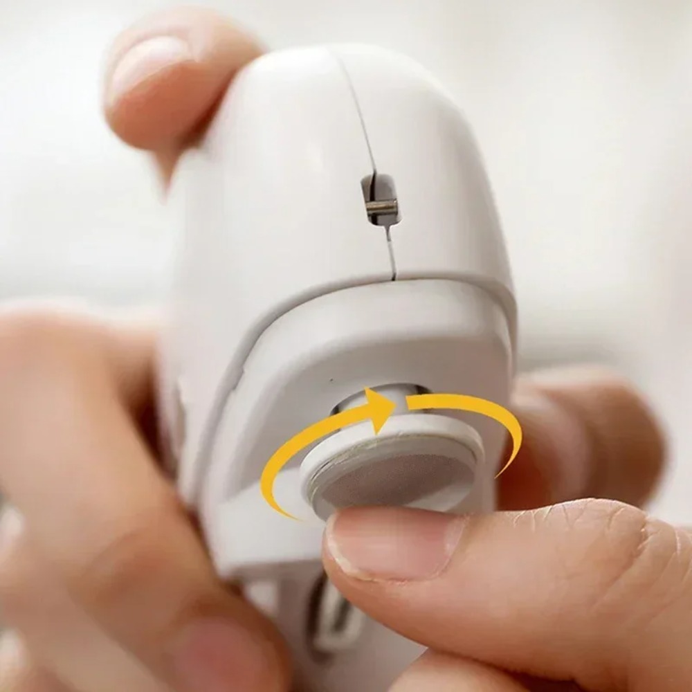 2 In 1 Electric Nail Clippers  - Baby Nail Trimmer Electric ulasan dan harga