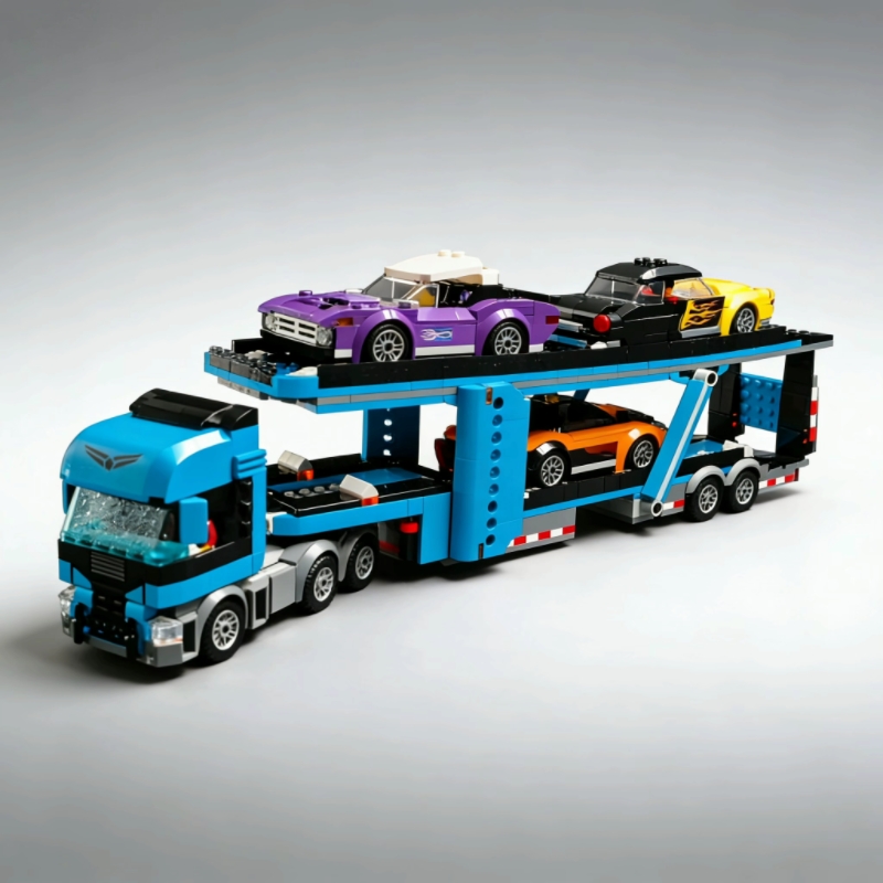 City series car transport truc - Lego Set Creator ulasan dan harga