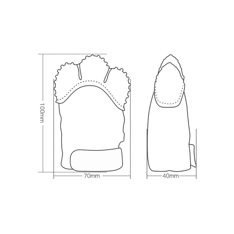 Smoothing Baby Teething Mitten - Teething Mitten Baby ulasan dan harga