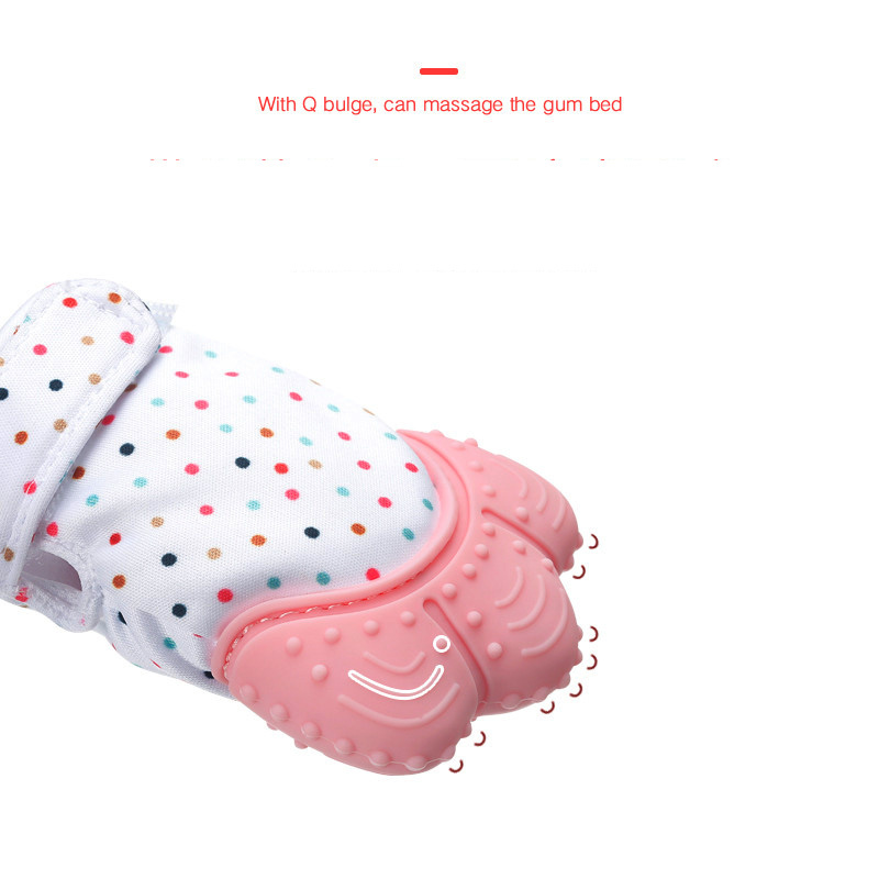 Smoothing Baby Teething Mitten - Teething Mitten Baby ulasan dan harga