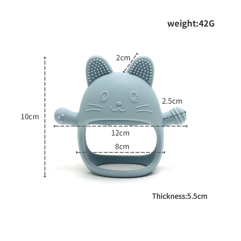 Personalized Baby Teether Cust - Teething Mitten Baby ulasan dan harga