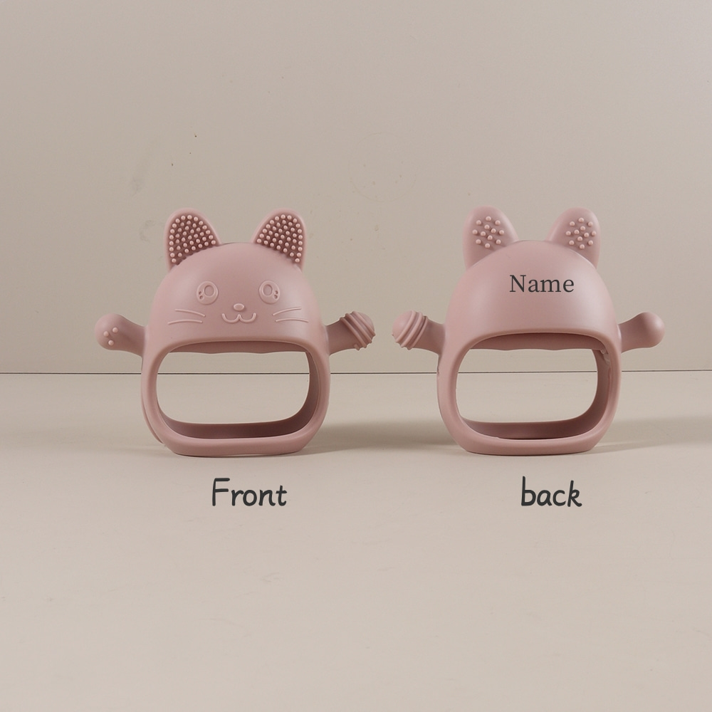 Personalized Baby Teether Cust - Teething Mitten Baby ulasan dan harga