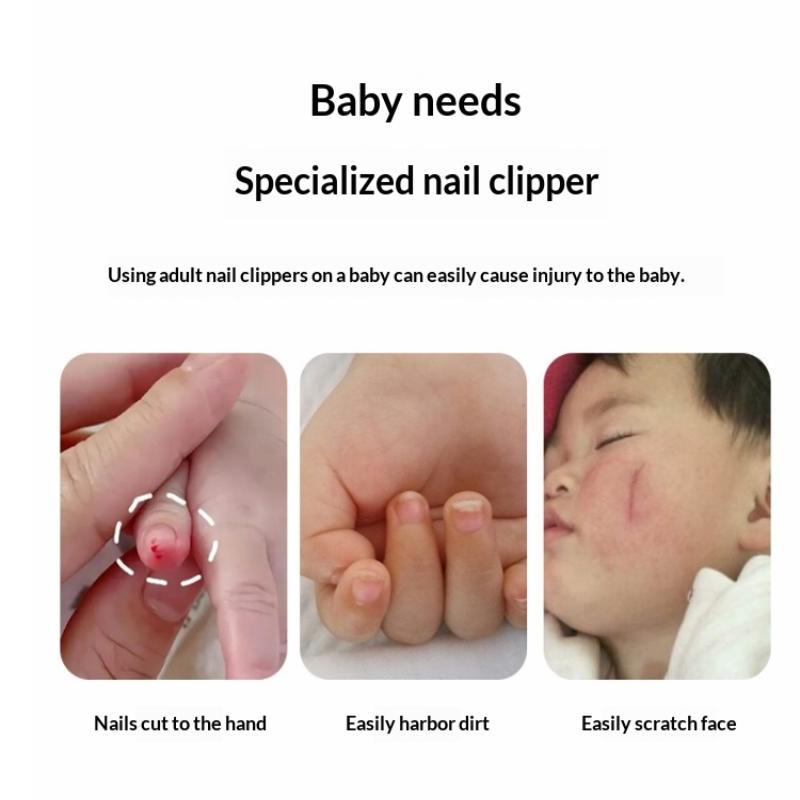 4Pcs Kids Safe Portable Nail C - Baby Products Kit Set ulasan dan harga
