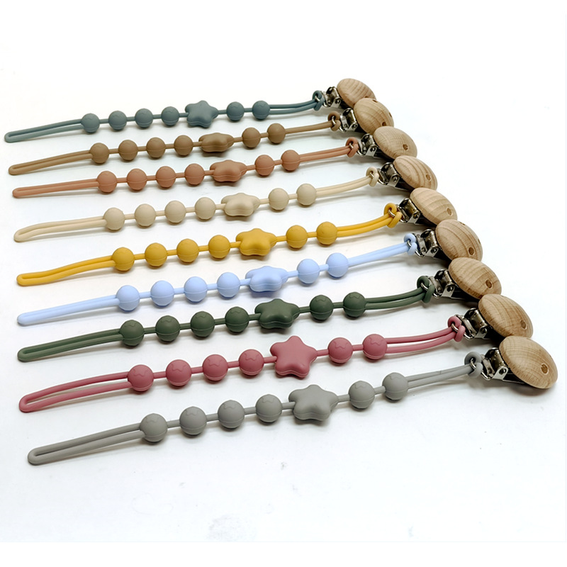 1/18pcs Teether Chain Baby Sil - Baby Products Moisturizer ulasan dan harga