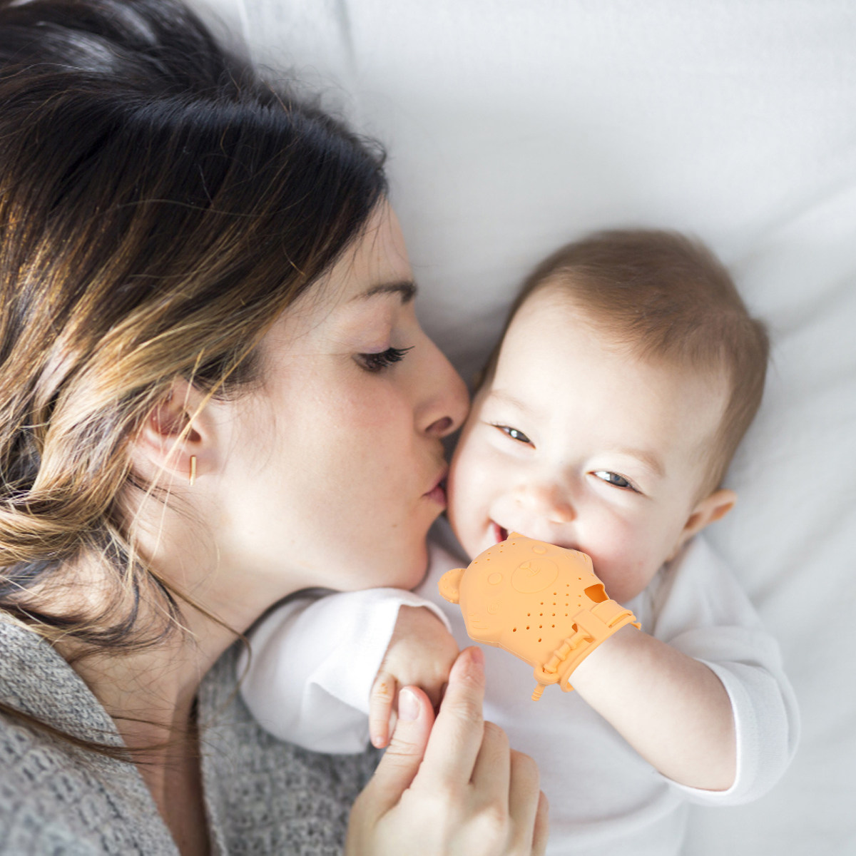 Silicone Baby Teether Mitten S - Teething Mitten Baby ulasan dan harga