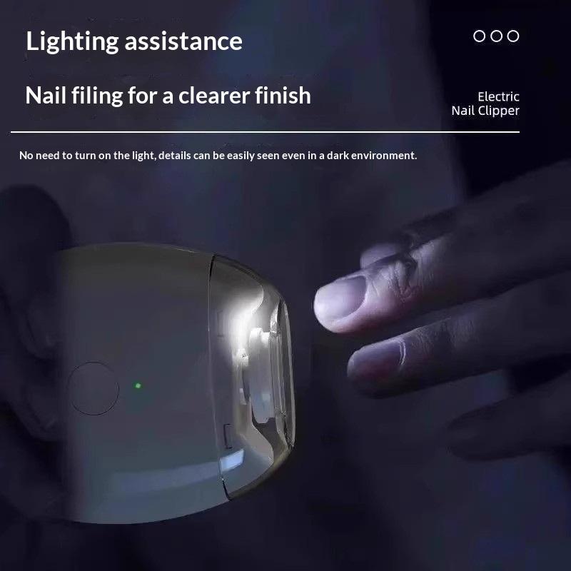 2 IN 1 Electric Nail Clipper C - Baby Nail Trimmer Electric ulasan dan harga