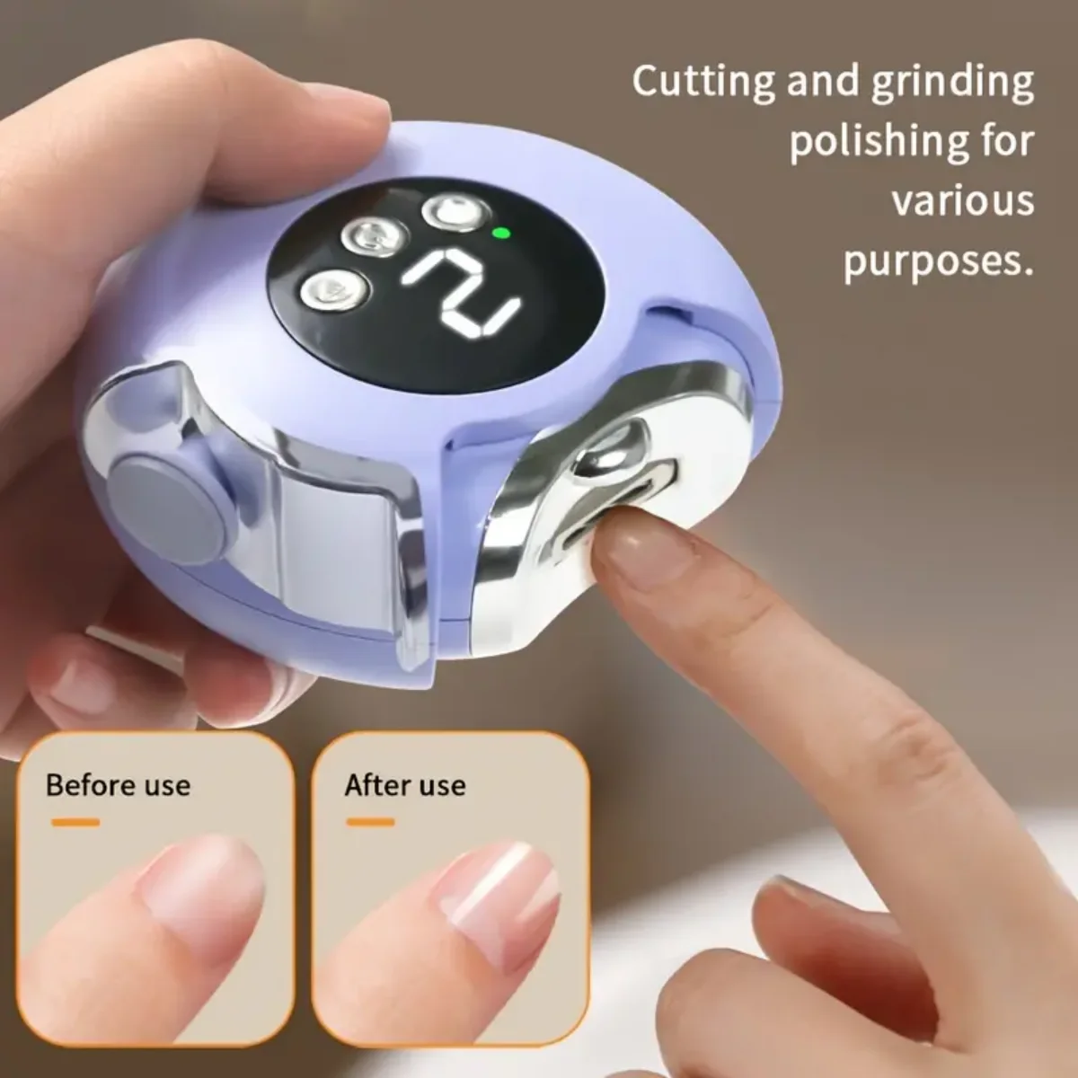 3 in 1 Electric Nail Clipper F - Baby Nail Trimmer Electric ulasan dan harga