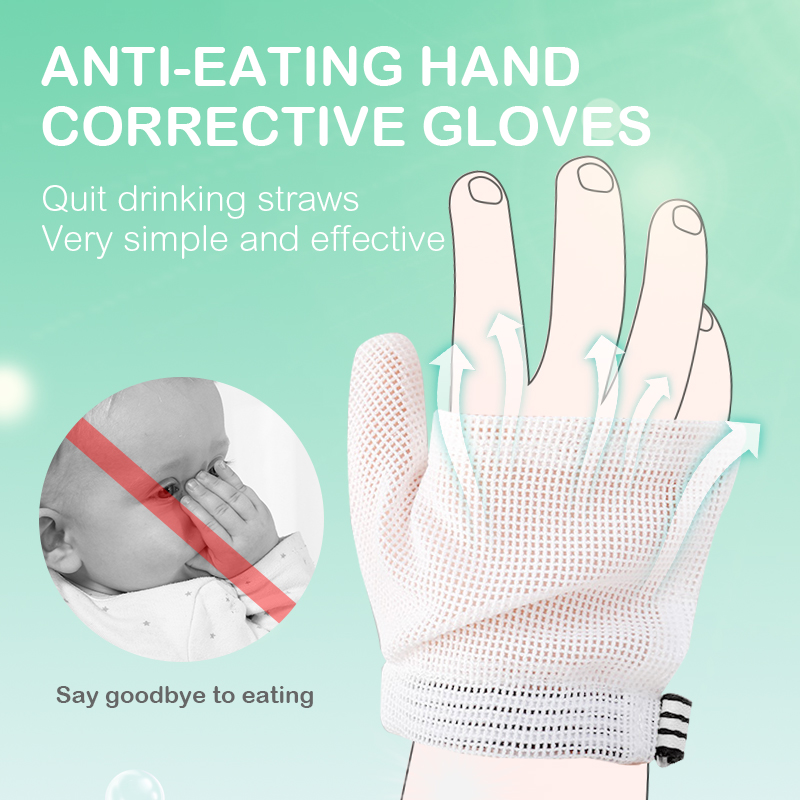 Baby Anti-eating Hand Gloves B - Teething Mitten Baby ulasan dan harga