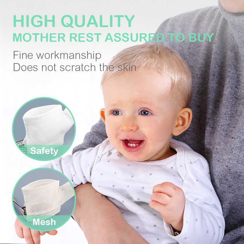 Baby Anti-eating Hand Gloves B - Teething Mitten Baby ulasan dan harga