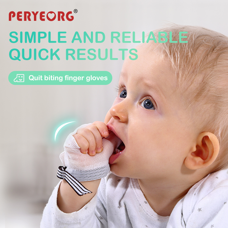 Baby Anti-eating Hand Gloves B - Teething Mitten Baby ulasan dan harga