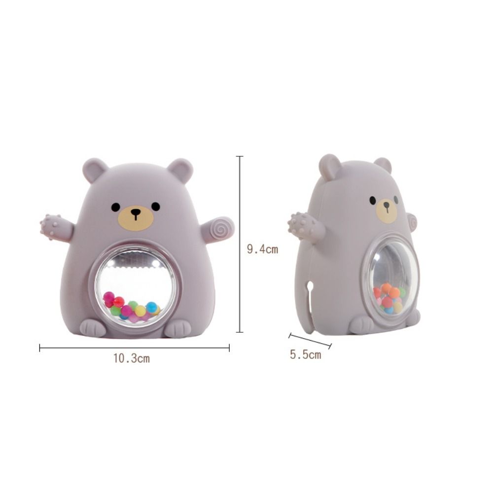 Portable Cute Bear Shape Baby  - Teething Mitten Baby ulasan dan harga