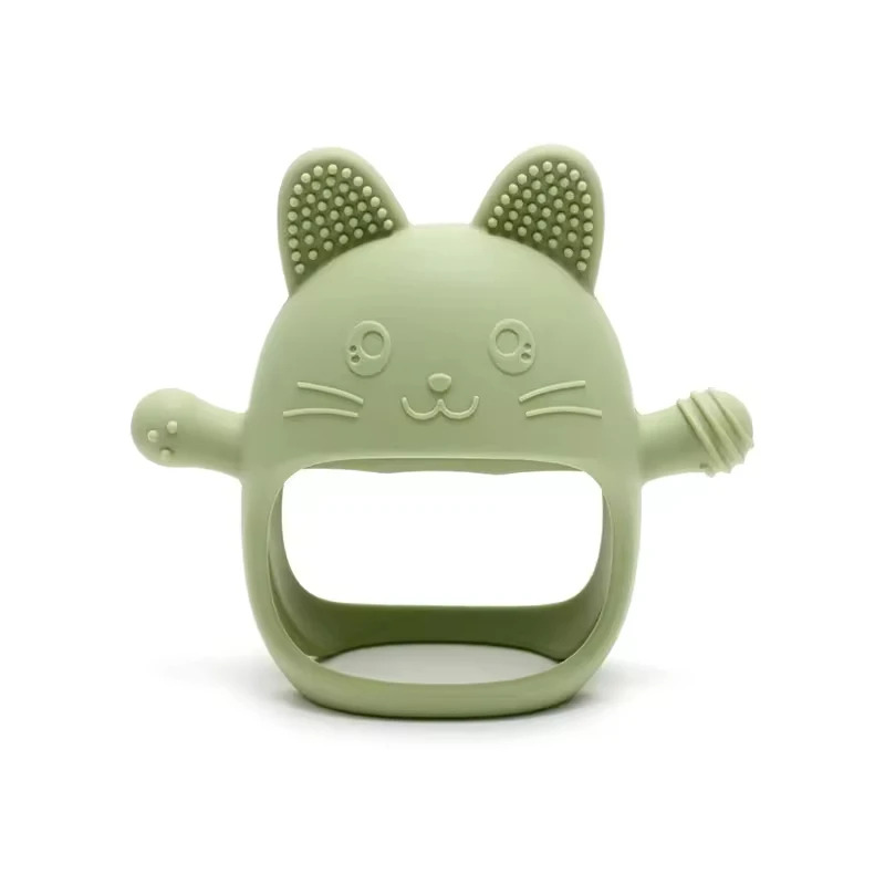 1PC Baby Silicone Teethers Glo - Teething Mitten Baby ulasan dan harga