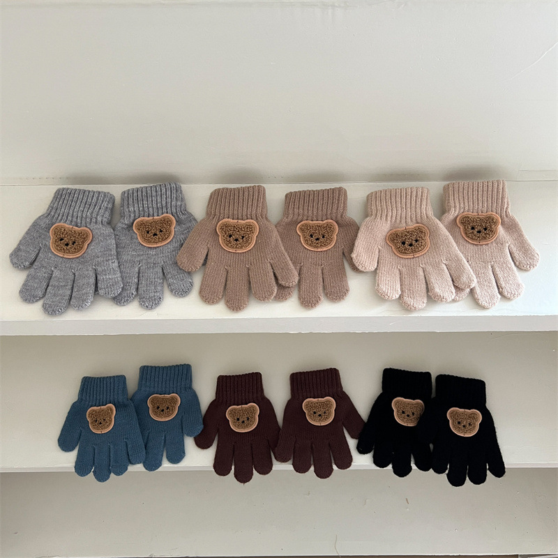 3-7Y Baby Cartoon Bear Mittens - Teething Mitten Baby ulasan dan harga