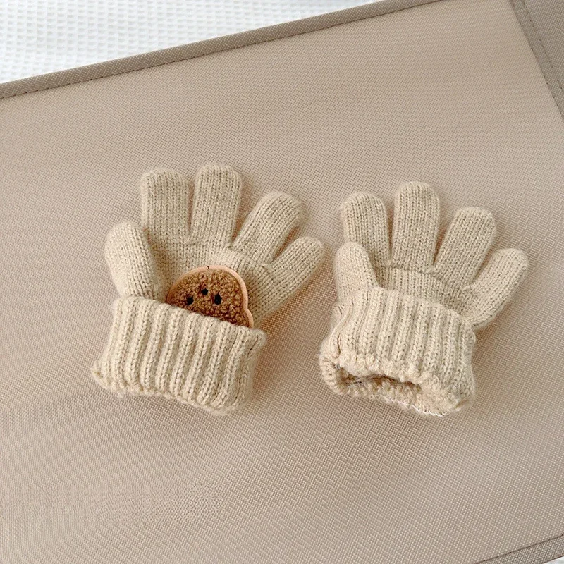 3-7Y Baby Cartoon Bear Mittens - Teething Mitten Baby ulasan dan harga