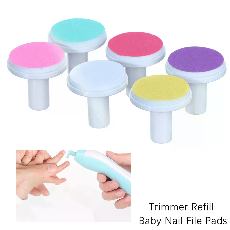 10Pcs Nail Grinding Heads Baby - Baby Nail Trimmer Electric ulasan dan harga