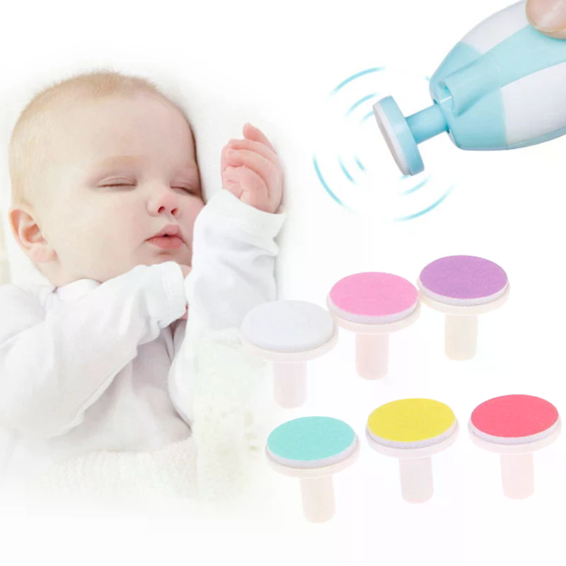 10Pcs Nail Grinding Heads Baby - Baby Nail Trimmer Electric ulasan dan harga
