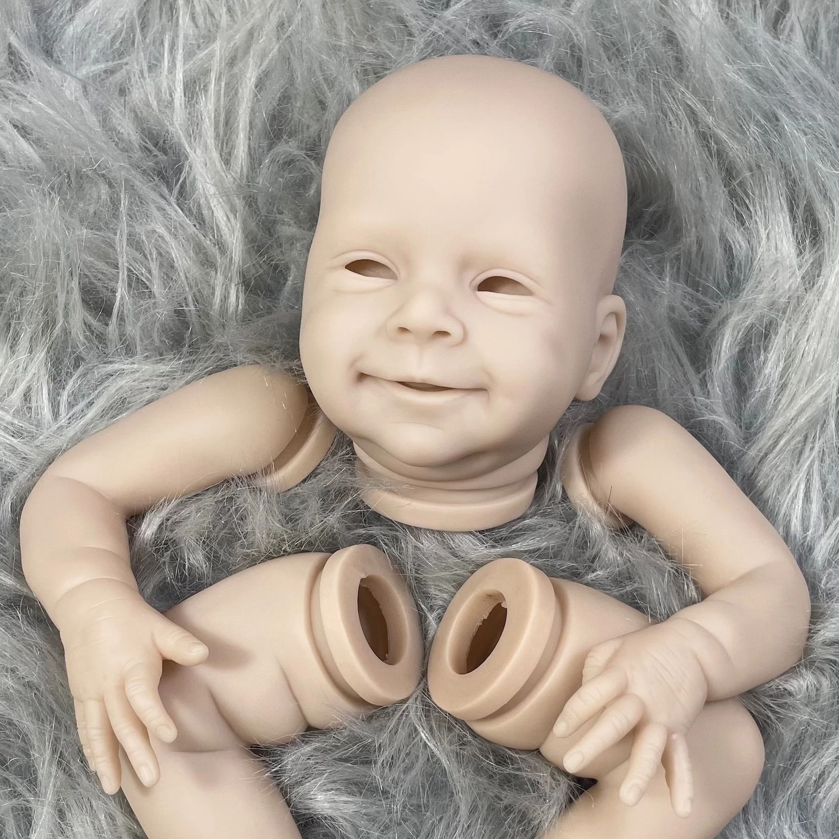MRB 19 Inch Vinyl Reborn Doll  - Baby Products Kit Set ulasan dan harga