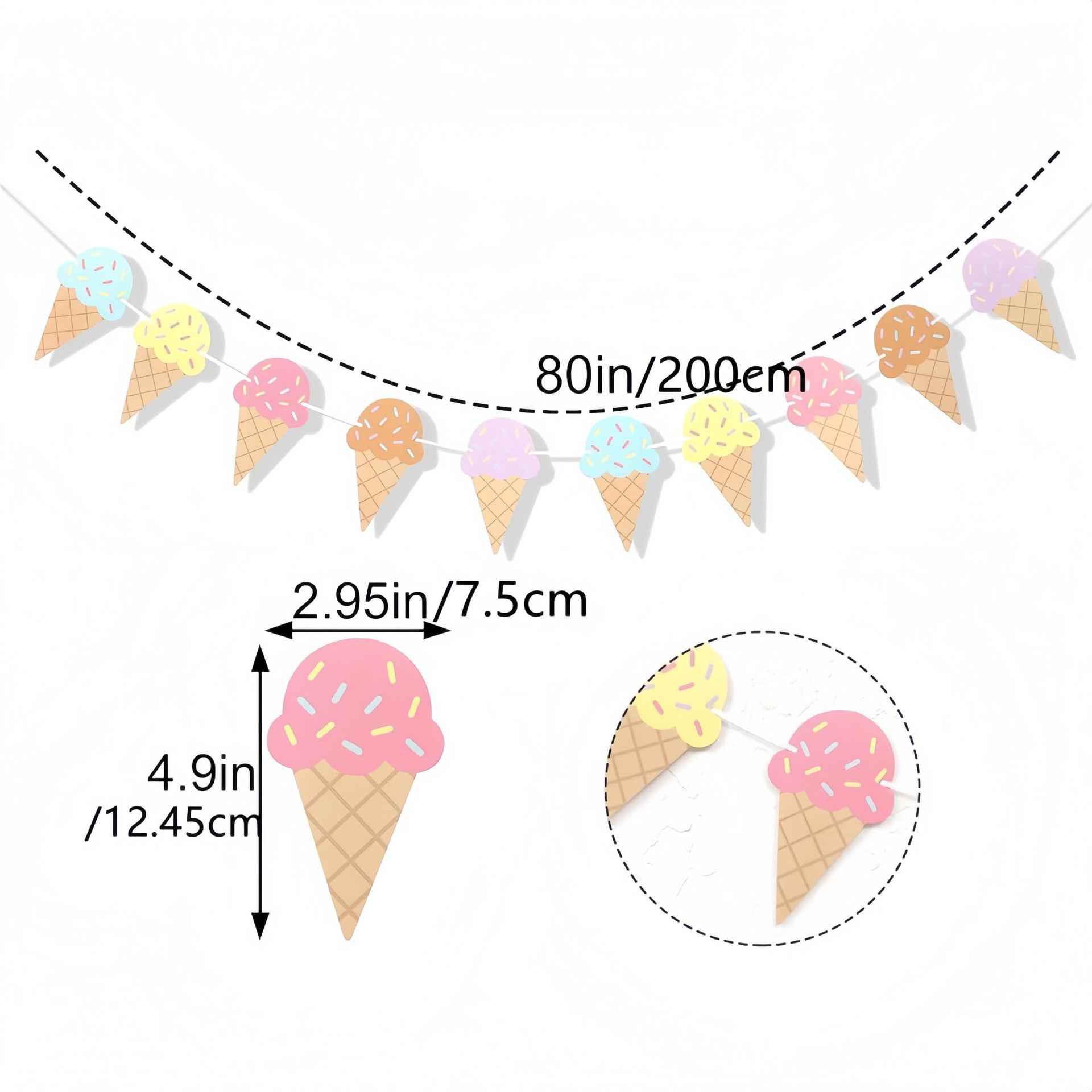 Sweet Ice Cream Theme Paper Ba - Baby Products Moisturizer ulasan dan harga