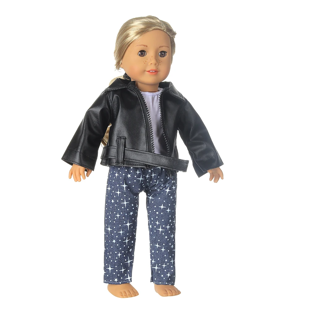 1 Set Leather Coat+T-shirt+Pan - Baby Products Shop ulasan dan harga