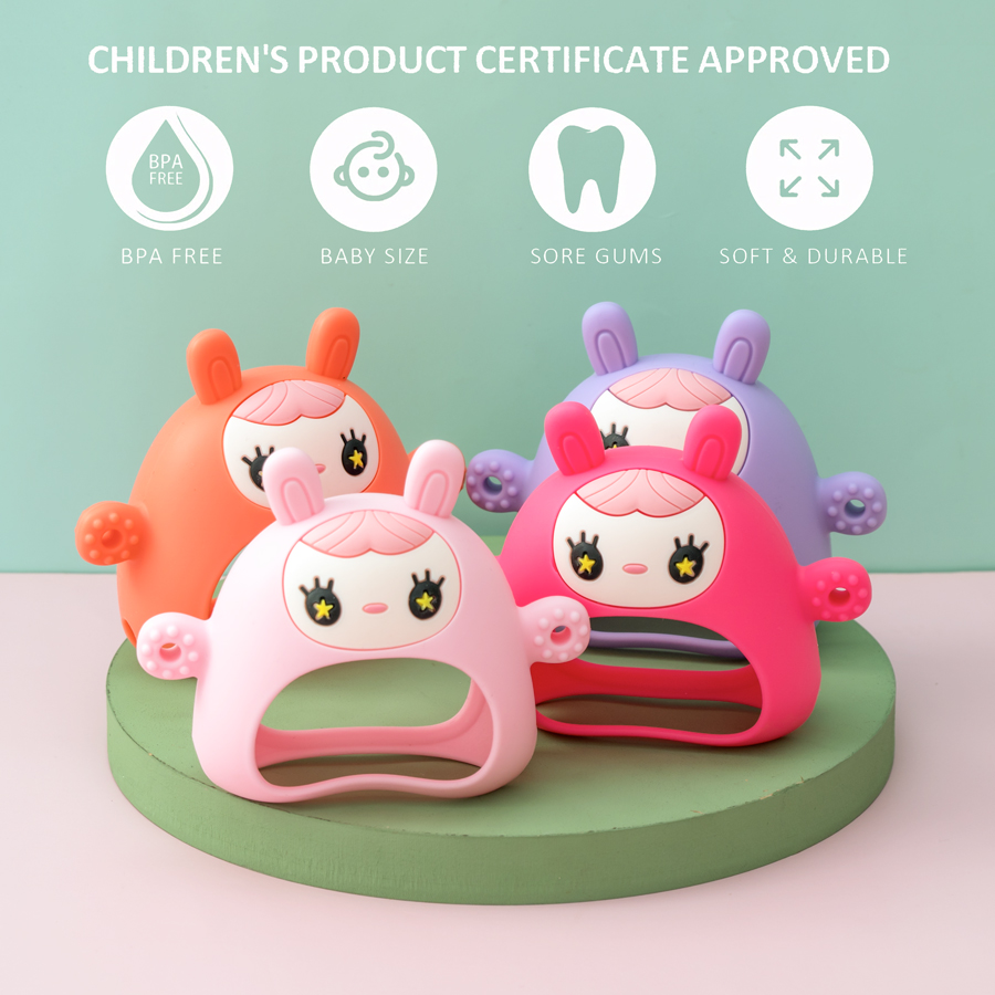 Color Kids Silicone Teether To - Teething Mitten Baby ulasan dan harga