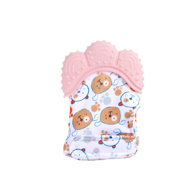 Baby Anti-Bite Silicone Gloves - Teething Mitten Baby ulasan dan harga