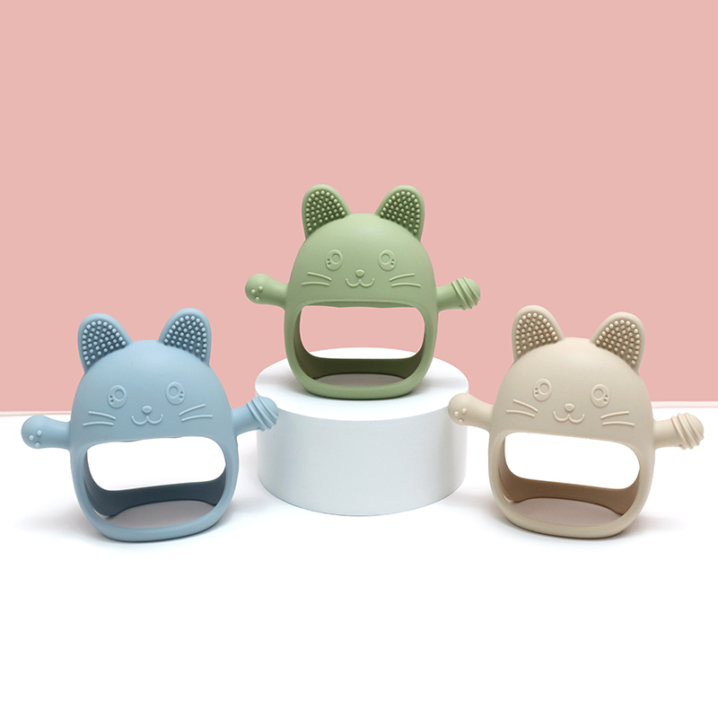 Food Grade Baby Silicone Glove - Teething Mitten Baby ulasan dan harga