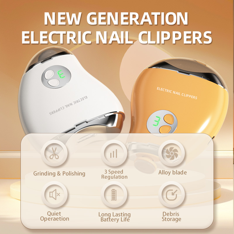 2in1 Automatic Nail Clipper El - Baby Nail Trimmer Electric ulasan dan harga