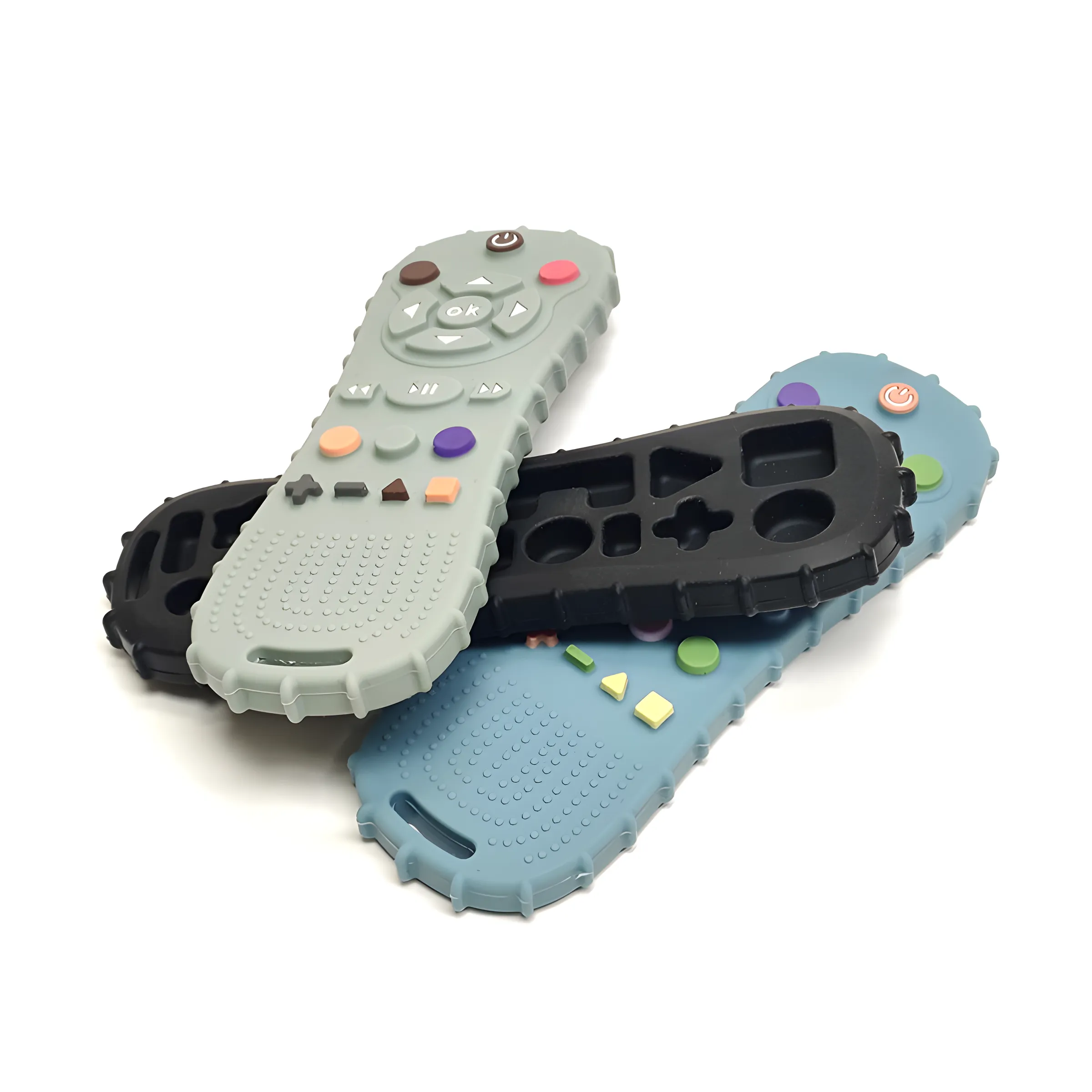 1/3PCS Baby Remote Control Tee - Teething Mitten Baby ulasan dan harga