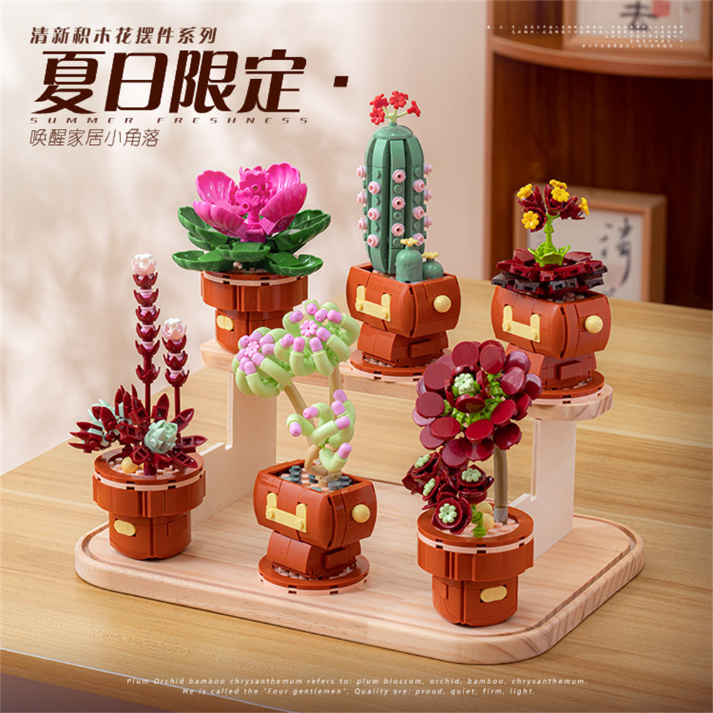 2024 City Creativity Succulent - Lego Set Creator ulasan dan harga