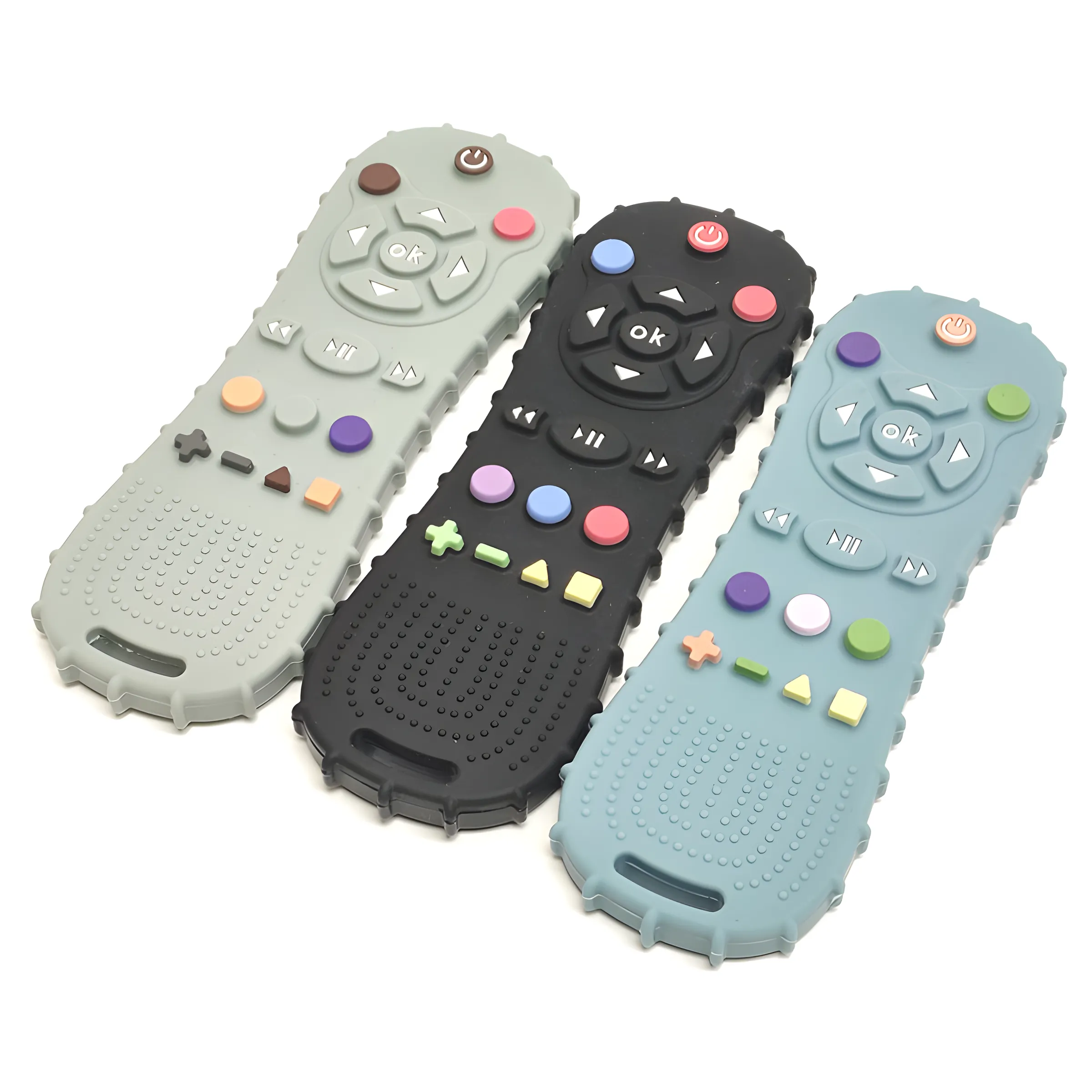 1/3PCS Baby Remote Control Tee - Teething Mitten Baby ulasan dan harga