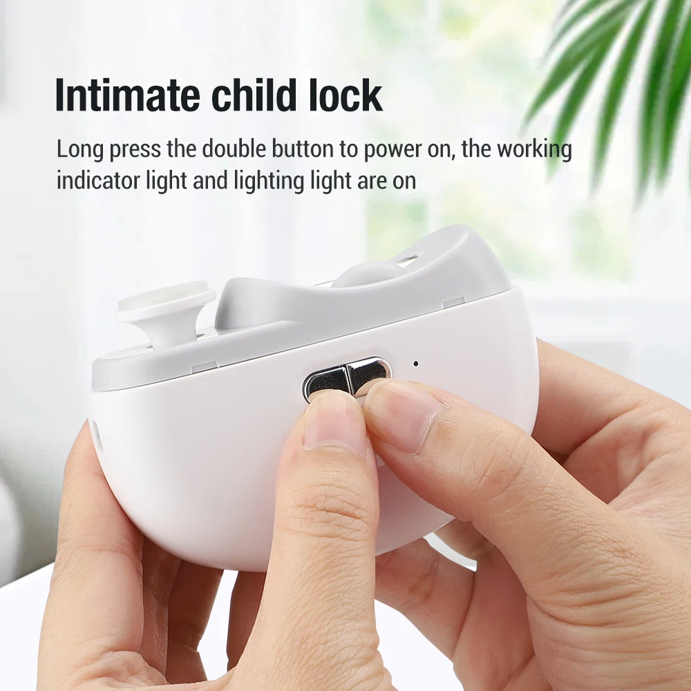 Electric Nail Clipper Grinding - Baby Nail Trimmer Electric ulasan dan harga